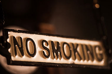 Image of no smoking sign.