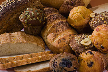 Whole grains. A variety of whole grains.