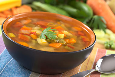 Image of soup in bowl.