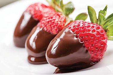 Chocloate covered strawberries. Chocloate covered strawberries.
