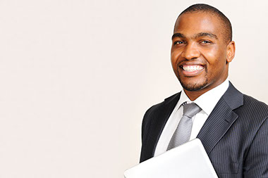 New you. Image of smiling man.