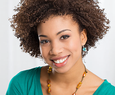 Image of women smiling.