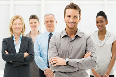 Image of a group of business professionals.