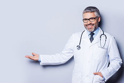 Image of male doctor.