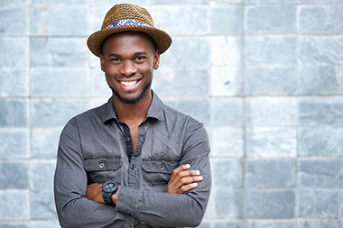 Image of smiling man. Image of smiling man.