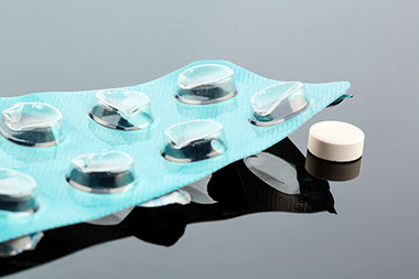 Image of a package of pills.