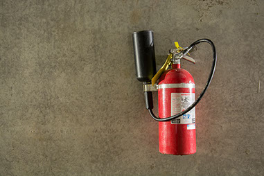 Image of fire extinguisher.