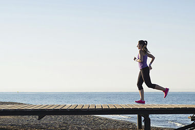 Image of women running.