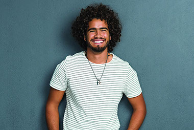 Man laughing. Man laughing.