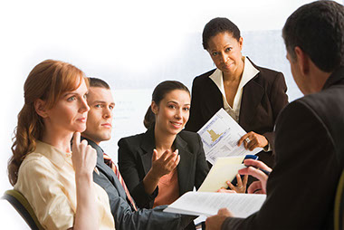 Image of a group of co-workers.