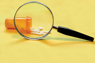 Image of medication pills.