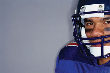 Image of a football player.