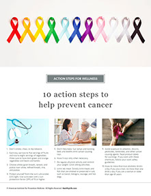 Health at Home Lifetime book by the American Institute for Preventive Medicine. www.HealthyLife.com. All rights reserved.