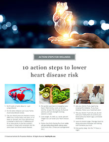 Health at Home Lifetime book by the American Institute for Preventive Medicine. www.HealthyLife.com. All rights reserved.