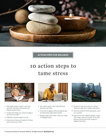 Page from HealthyLife Weigh book by the American Institute for Preventive Medicine. www.HealthyLife.com. All rights reserved.