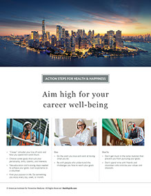 ays to Well-Being book by the American Institute for Preventive Medicine. www.HealthyLife.com. All rights reserved.