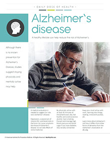 Health at Home Lifetime book by the American Institute for Preventive Medicine. www.HealthyLife.com. All rights reserved.