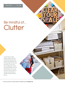 Minding Your Mental Health Book. Published by the American Institute for Preventive Medicine. www.HealthyLife.com. All rights reserved.