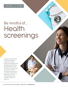 ays to Well-Being book by the American Institute for Preventive Medicine. www.HealthyLife.com. All rights reserved.