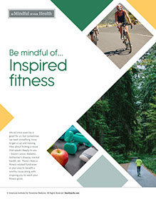 Page from HealthyLife Weigh book by the American Institute for Preventive Medicine. www.HealthyLife.com. All rights reserved.