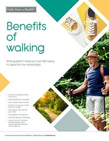 Page from HealthyLife Weigh book by the American Institute for Preventive Medicine. www.HealthyLife.com. All rights reserved.