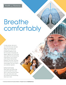 Health at Home Lifetime book by the American Institute for Preventive Medicine. www.HealthyLife.com. All rights reserved.