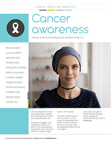 Health at Home Lifetime book by the American Institute for Preventive Medicine. www.HealthyLife.com. All rights reserved.