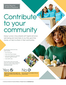 ays to Well-Being book by the American Institute for Preventive Medicine. www.HealthyLife.com. All rights reserved.