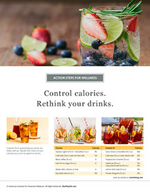 Page from HealthyLife Weigh book by the American Institute for Preventive Medicine. www.HealthyLife.com. All rights reserved.