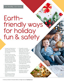 A Year of Health Hints book by the American Institute for Preventive Medicine. www.HealthyLife.com. All rights reserved.