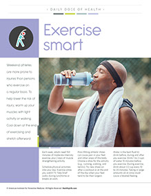 HealthyLife Weigh. Published by the American Institute for Preventive Medicine. Page from HealthyLife Weigh book by the American Institute for Preventive Medicine. www.HealthyLife.com. All rights reserved.