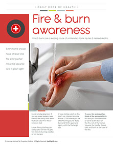 Health at Home Lifetime book by the American Institute for Preventive Medicine. www.HealthyLife.com. All rights reserved.