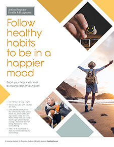 Minding Your Mental Health Book. Published by the American Institute for Preventive Medicine. www.HealthyLife.com. All rights reserved.