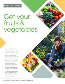 HealthyLife Weigh. Published by the American Institute for Preventive Medicine. Page from HealthyLife Weigh book by the American Institute for Preventive Medicine. www.HealthyLife.com. All rights reserved.