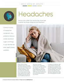 Health at Home Lifetime book by the American Institute for Preventive Medicine. www.HealthyLife.com. All rights reserved.