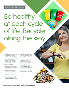 A Year of Health Hints book by the American Institute for Preventive Medicine. www.HealthyLife.com. All rights reserved.