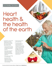 Health at Home Lifetime book by the American Institute for Preventive Medicine. www.HealthyLife.com. All rights reserved.