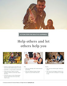 ays to Well-Being book by the American Institute for Preventive Medicine. www.HealthyLife.com. All rights reserved.