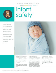 A Year of Health Hints book by the American Institute for Preventive Medicine. www.HealthyLife.com. All rights reserved.