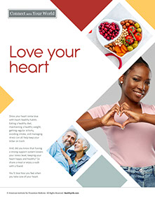 Health at Home Lifetime book by the American Institute for Preventive Medicine. www.HealthyLife.com. All rights reserved.