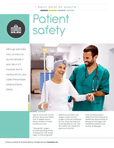 A Year of Health Hints book by the American Institute for Preventive Medicine. www.HealthyLife.com. All rights reserved.