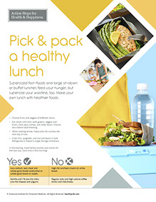 HealthyLife Weigh. Published by the American Institute for Preventive Medicine. Page from HealthyLife Weigh book by the American Institute for Preventive Medicine. www.HealthyLife.com. All rights reserved.