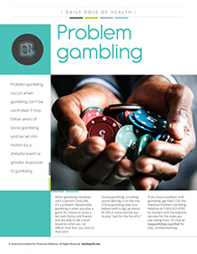 ays to Well-Being book by the American Institute for Preventive Medicine. www.HealthyLife.com. All rights reserved.