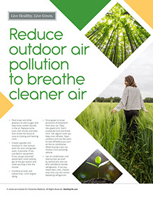 Page from HealthyLife Weigh book by the American Institute for Preventive Medicine. www.HealthyLife.com. All rights reserved.