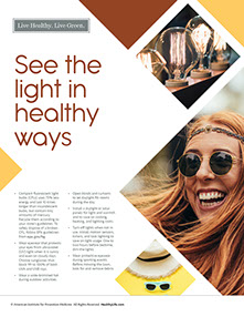 Health at Home Lifetime book by the American Institute for Preventive Medicine. www.HealthyLife.com. All rights reserved.