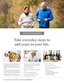 Health at Home Lifetime book by the American Institute for Preventive Medicine. www.HealthyLife.com. All rights reserved.