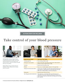 Health at Home Lifetime book by the American Institute for Preventive Medicine. www.HealthyLife.com. All rights reserved.