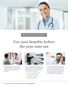 A Year of Health Hints book by the American Institute for Preventive Medicine. www.HealthyLife.com. All rights reserved.