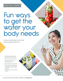 Health at Home Lifetime book by the American Institute for Preventive Medicine. www.HealthyLife.com. All rights reserved.