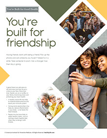 ays to Well-Being book by the American Institute for Preventive Medicine. www.HealthyLife.com. All rights reserved. ays to Well-Being book by the American Institute for Preventive Medicine. www.HealthyLife.com. All rights reserved.